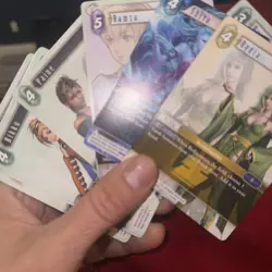 Final Fantasy TCG Foil Lot 63 Cards Near Mint (lot 4) - Image 1