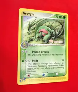 Pokemon Grovyle - Rare (Winner) Promo 004 E-Reader Tcg Card - Image 3