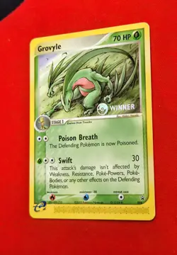 Pokemon Grovyle - Rare (Winner) Promo 004 E-Reader Tcg Card - Image 4