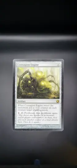 Contagion Engine card Scars of Mirrodin #145 Rare mtg Magic the Gathering - Image 1