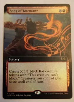 Song of Totentanz (Extended Art) Wilds of Eldraine Foil - Image 1