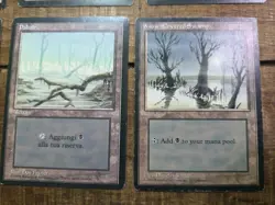 MTG 8X JAPANESE MIX BLACK BORDERED SWAMP FBB MAGIC THE GATHERING BASIC LAND - Image 5