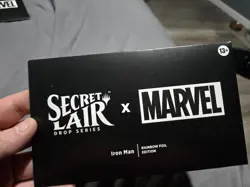 MTG Secret Lair: Secret Lair x Marvel's Iron Man - Rainbow Foil New Sealed - Image 1