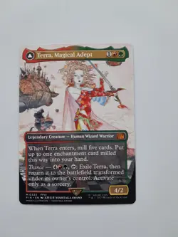 Terra, Magical Adept (Borderless) Final Fantasy Regular Mtg Gathering 0323 - Image 1