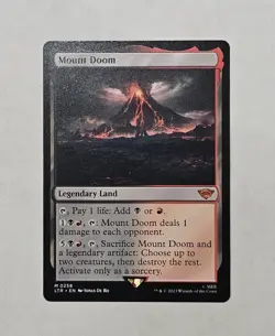 2023 Magic: The Gathering - LOTR: Tales of Middle Earth Mount Doom 0258 #313 - Image 1