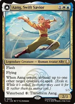 Aang, Swift Savior Avatar: The Last Airbender NM MTG - Image 1