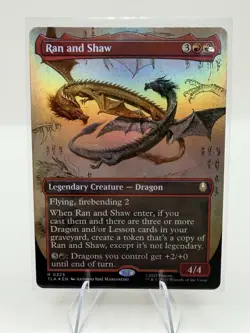 Ran and Shaw (Borderless) Avatar: The Last Airbender Foil - Image 1