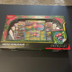 POKEMON MEGA VENUSAUR EX PREMIUM COLLECTION BOX SEALED - Image 1