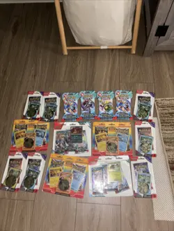 DISCOUNTED POKEMON LOT (7x Temp Force, 10x Journey TG, 6x sword and shield pack) - Image 1