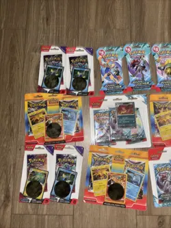 DISCOUNTED POKEMON LOT (7x Temp Force, 10x Journey TG, 6x sword and shield pack) - Image 2