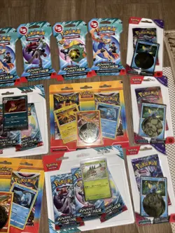 DISCOUNTED POKEMON LOT (7x Temp Force, 10x Journey TG, 6x sword and shield pack) - Image 4