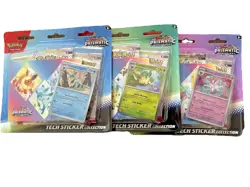 Pokemon TCG Prismatic Evolutions Tech Sticker Collection NEW Sealed - 3 Options! - Image 1