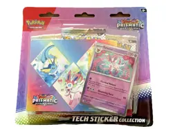 Pokemon TCG Prismatic Evolutions Tech Sticker Collection NEW Sealed - 3 Options! - Image 3