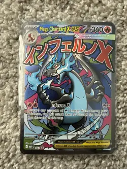 🔥Pokemon TCG-Mega Charizard X ex-023 Me: Mega Evolution Promo-Holo-M/NM!🔥 - Image 1