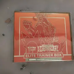 Pokemon Sword and Shield Battle Styles Elite Trainer Box with Protector Case - Image 1