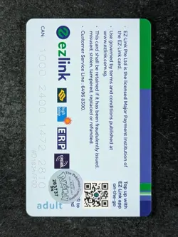 2024 Pokemon Center SINGAPORE 5TH ANNIVERSARY Limited EZ-Link Card #263737DN - Image 2