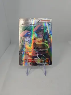Pokemon Ranger Full Art 113/114 XY Steam Siege Holo Trainer Pokemon TCG - Image 1