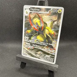 Pokemon TCG Haxorus 147/086 Illustration Rare Sv: Black Bolt NM - Image 3