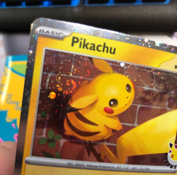 Pokemon Day 30th Anniversary - Pikachu 051 /162 Stamped 2026 Promo SWIRL - Image 3