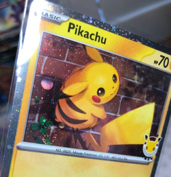 Pokemon Day 30th Anniversary - Pikachu 051 /162 Stamped 2026 Promo SWIRL - Image 4