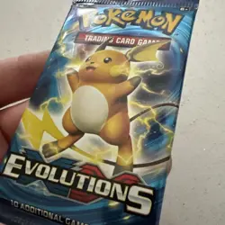 Pokemon TCG XY Evolutions Booster Pack Raichu Art - New Sealed 🔥 - Image 3