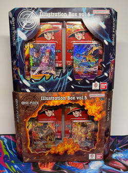 One Piece Illustration Box Vol 5 and Vol 6 Lot of 2 boxes Brand New - Image 1
