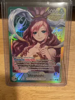 Shirahoshi Alt Art Leader - A Fist Of Divine Speed #OP11-022 L One Piece TCG ENG - Image 1
