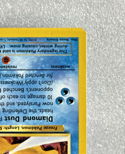 Articuno Promo 22 Pokemon Card WOTC Black Star 2000 Strong LP - Image 5