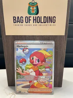 Harlequin - 163/086 - Scarlet and Violet - Full Art - Holo - Pokemon Card - NM - Image 1