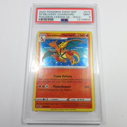 2022 PSA 9 MT Mint Pokemon SWSH075 Special Delivery Charizard Holo Card #58829B - Image 1