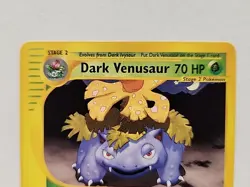Pokemon Dark Venusaur Best of Game #7 Promo Card TCG Nintendo 2002 NM/MT - Image 2