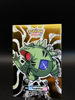 Pokemon 2024 Card Database Attacks Gen 2 Set Tyranitar Gold Box Hit Peru - Image 1
