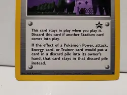 WOTC Pokemon TCG Tower Trainer League Exclusive Black Star Promo Card #42 - Image 3