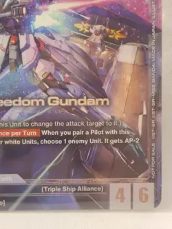 Gundam Card Game GD01-065 FREEDOM GUNDAM Newtype Challenge Champion ENGLISH - Image 4
