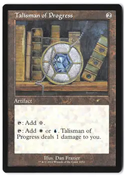 Talisman of Progress (Retro Frame) #1052 SLD MTG NM - Image 1