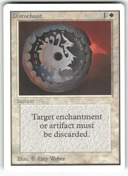 Disenchant Unlimited Edition Common Magic: the gathering Near Mint or Better - Image 1