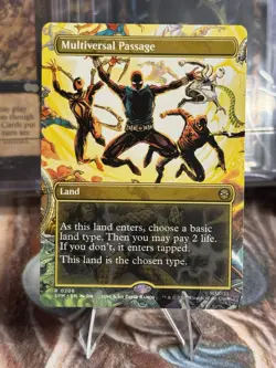 Multiversal Passage (Borderless) #0206 MTG Magic NM - Image 1