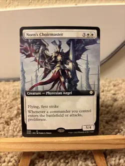 Norn's Choirmaster (Extended Art) Commander: Phyrexia: All Will Be One Regular - Image 1