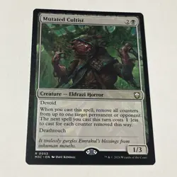 Mutated Cultist Commander: Modern Horizons 3 Regular - Image 1