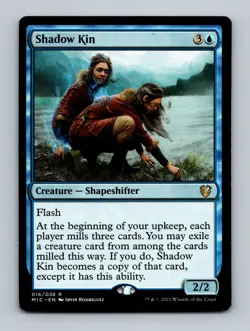Shadow Kin Commander: Innistrad: Midnight Hunt Non-Foil MTG NM - Image 1