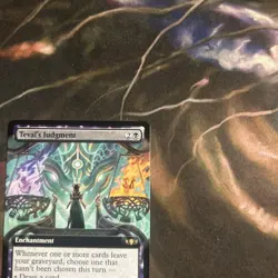 Teval's Judgment - (Extended Art) Tarkir: Dragonstorm Regular - Mtg - Image 3