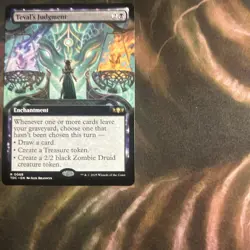 Teval's Judgment - (Extended Art) Tarkir: Dragonstorm Regular - Mtg - Image 4