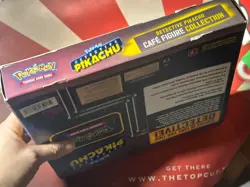 DETECTIVE PIKACHU Cafe Figure Collection SEALED Pokemon TCG 6x Booster Packs - Image 5
