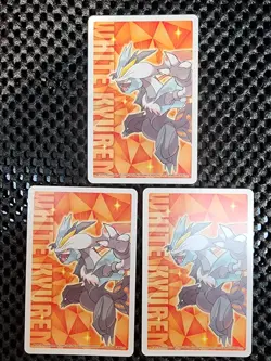 3 Lot Oshawott Line Pokemon Japanese White Kyurem 2 Poker Playing Card 2012 NM - Image 2