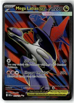 Mega Latias ex ⭐ 163/132 Holo Ultra Rare Mega Evolution 2025 Pokemon NM - Image 1