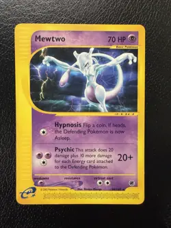 Pokemon TCG- Mewtwo Expedition 56/165 Non-Holo Rare LP - Image 1