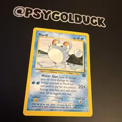 Pokemon Card Marill 29 WoTC Black Star Promo - Image 2