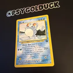 Pokemon Card Marill 29 WoTC Black Star Promo - Image 3