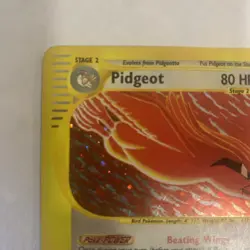 Pokemon TCG Pidgeot Expedition Holo Rare 23/165 - Image 4