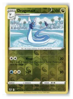 Dragonair 130/195 Uncommon Silver Tempest Pokemon Reverse Holo Near Mint - Image 1